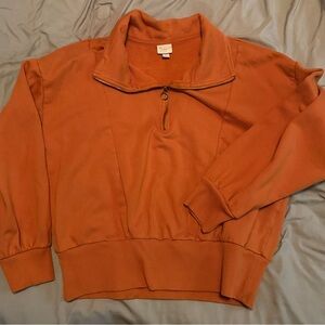 a new day Vibrant Orange Pullover